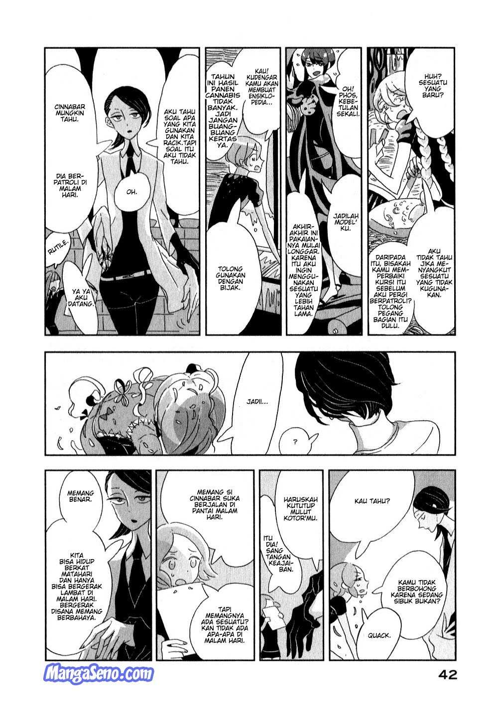 Houseki no Kuni Chapter 02 Bahasa Indonesia