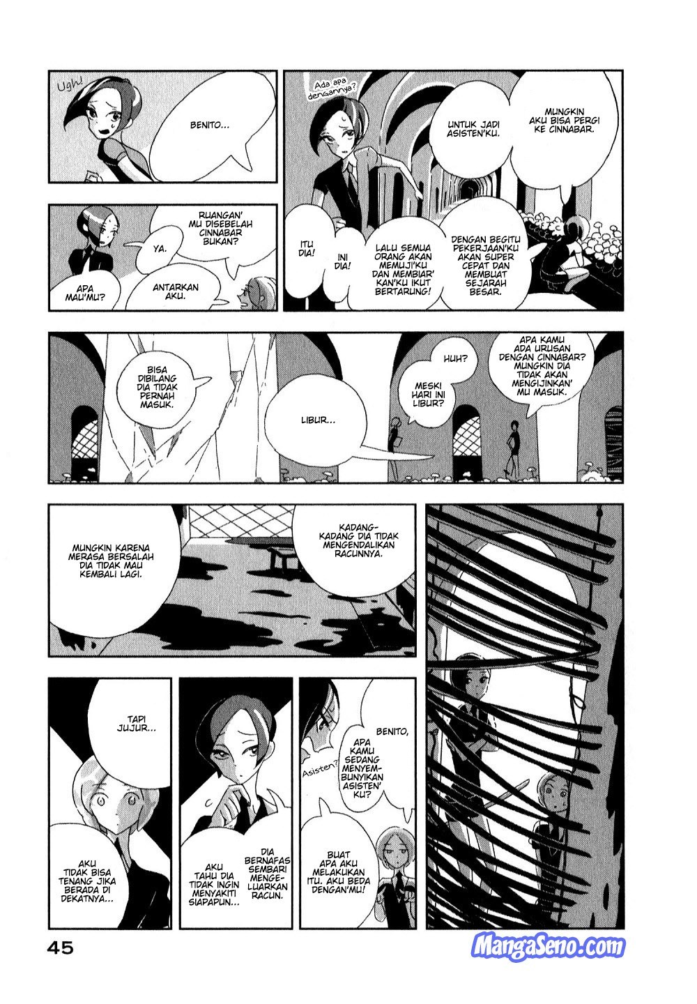 Houseki no Kuni Chapter 02 Bahasa Indonesia
