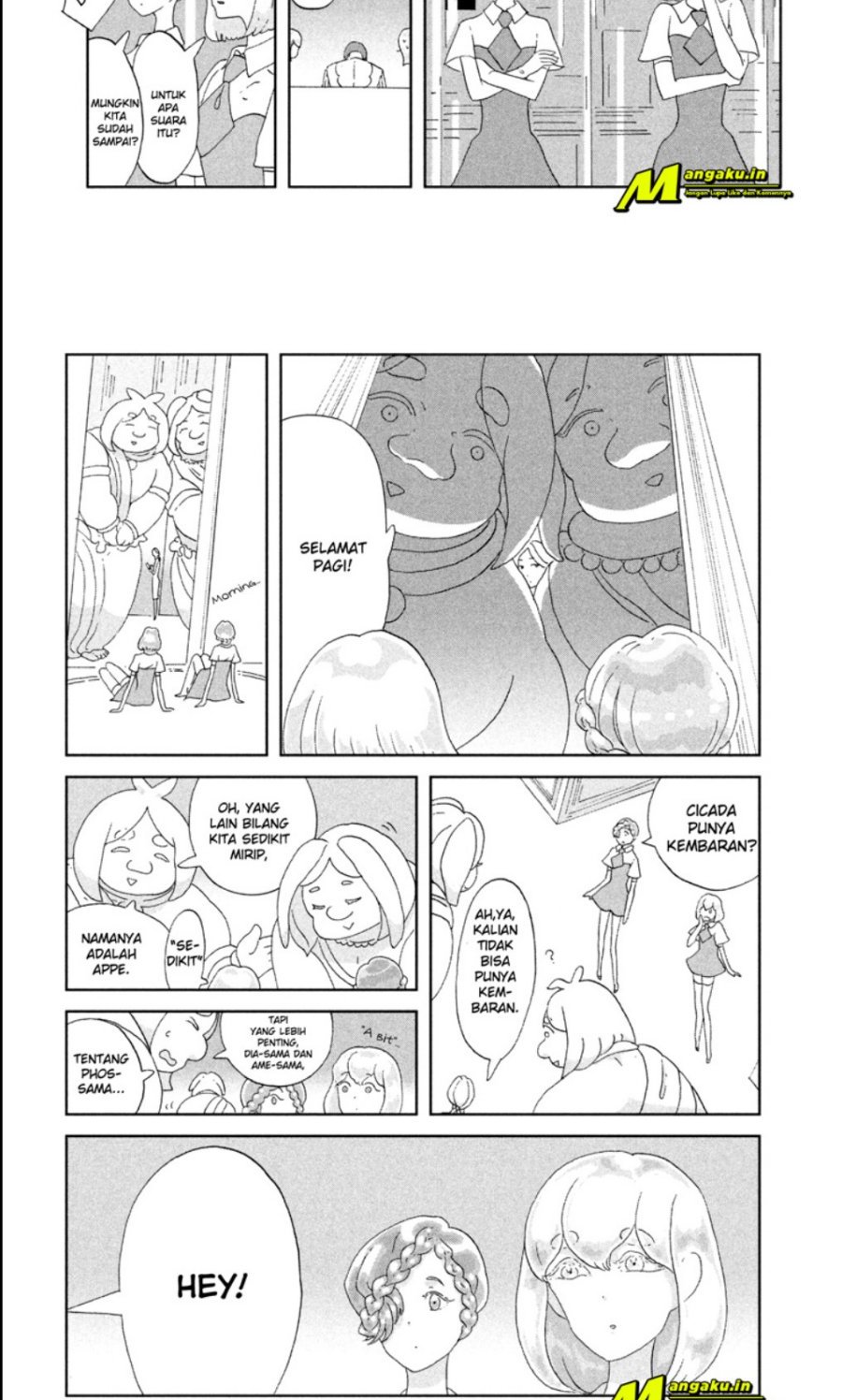 Houseki no Kuni Chapter 68 Bahasa Indonesia