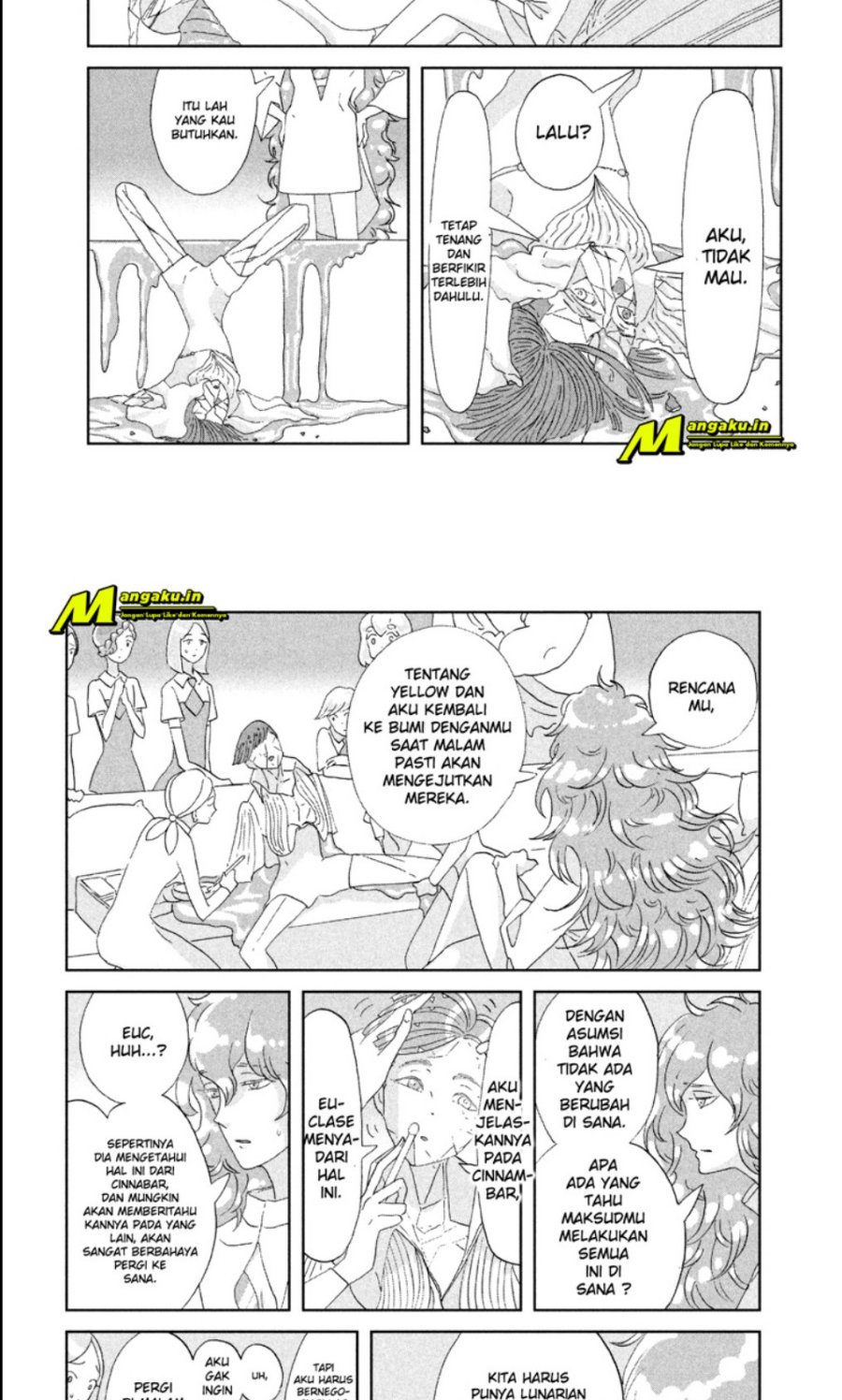 Houseki no Kuni Chapter 68 Bahasa Indonesia
