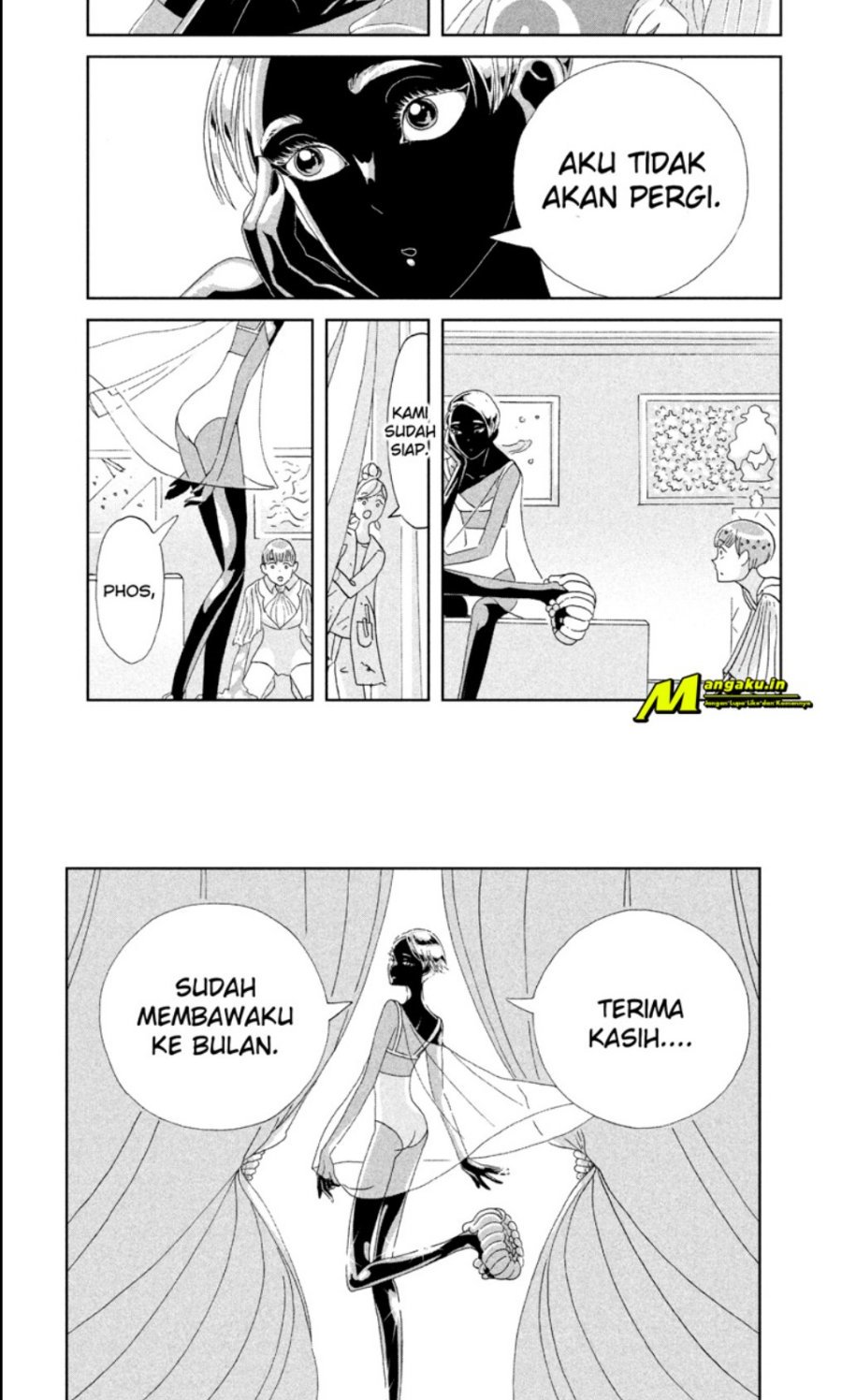 Houseki no Kuni Chapter 68 Bahasa Indonesia