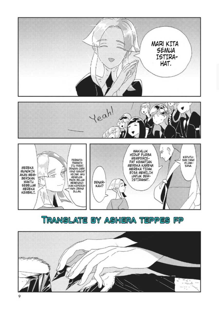 Houseki no Kuni Chapter 71 Bahasa Indonesia