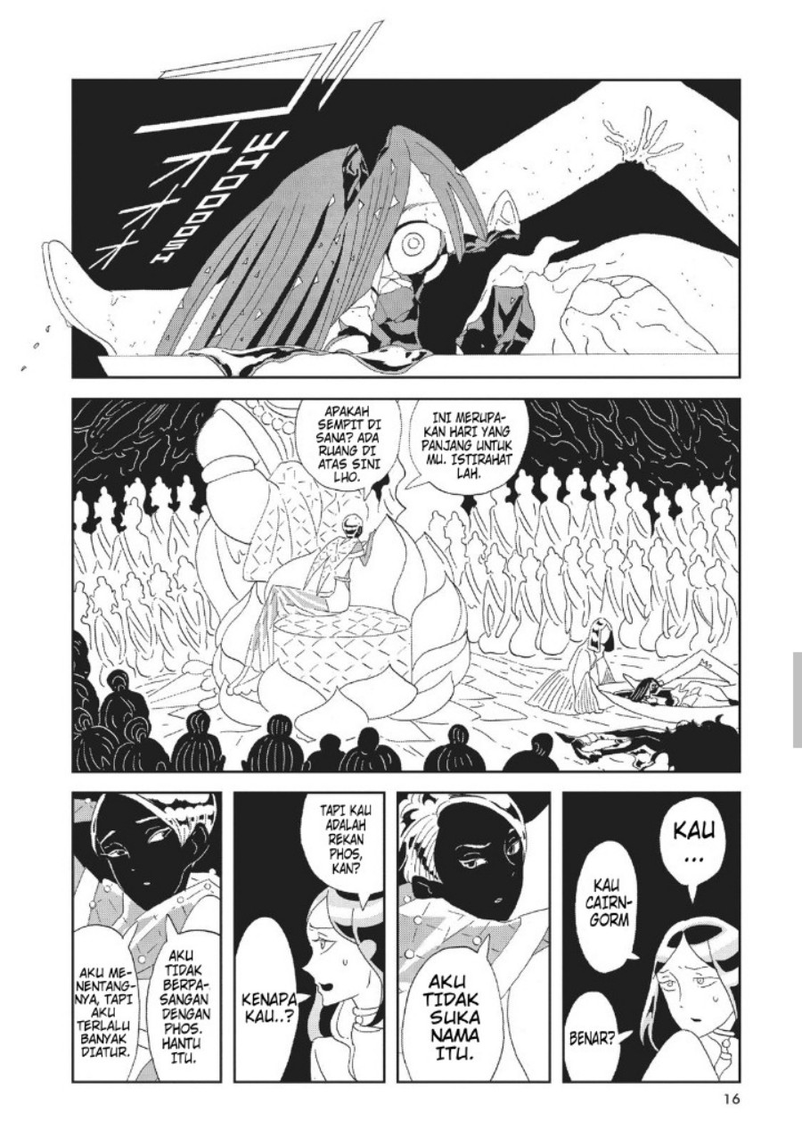 Houseki no Kuni Chapter 71 Bahasa Indonesia