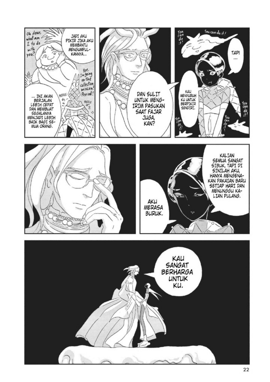 Houseki no Kuni Chapter 71 Bahasa Indonesia