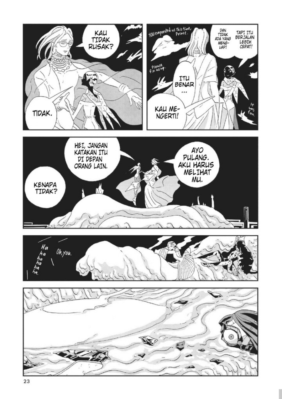 Houseki no Kuni Chapter 71 Bahasa Indonesia