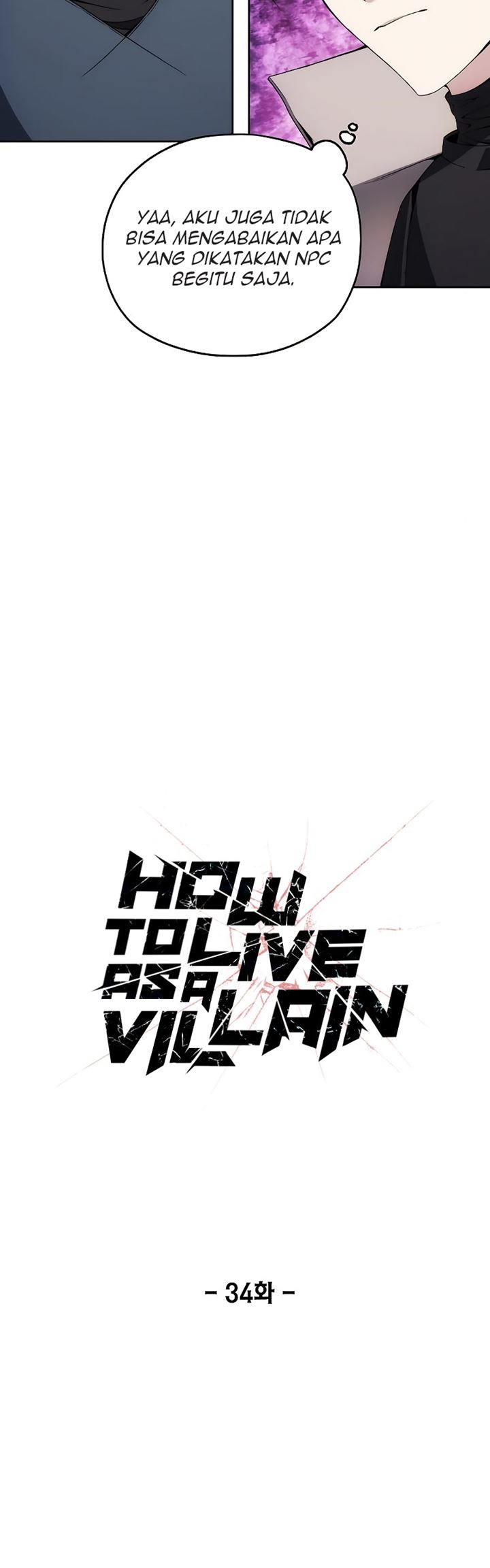 How to Live as a Villain Chapter 34 Bahasa Indonesia