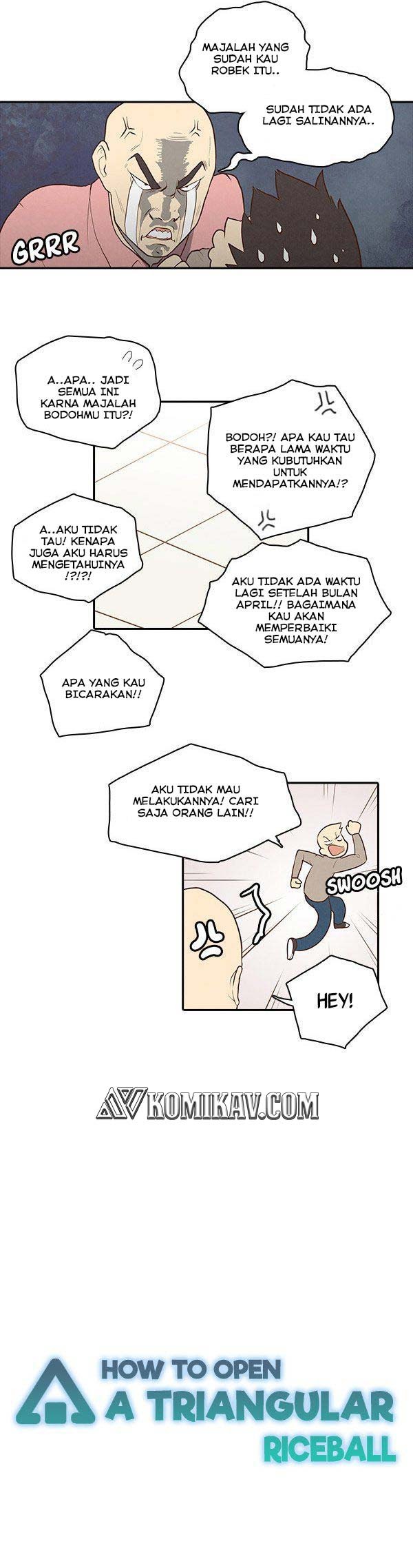 How to Open a Triangular Riceball Chapter 30 Bahasa Indonesia