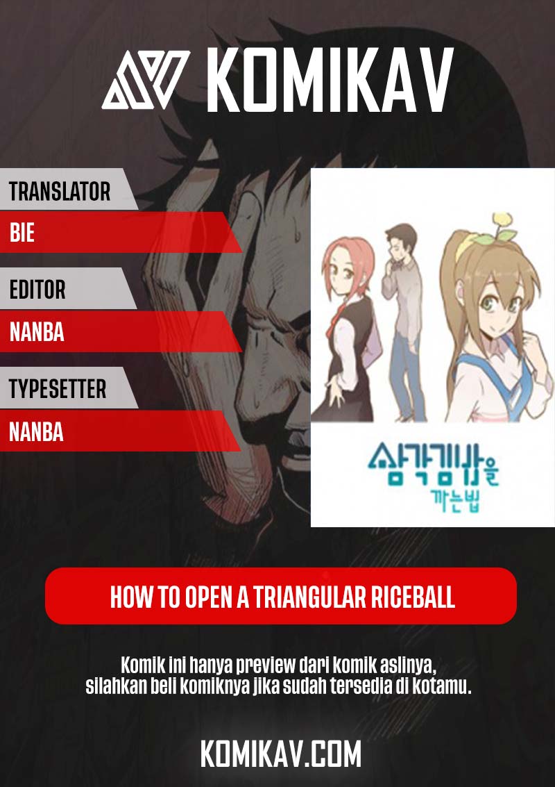 How to Open a Triangular Riceball Chapter 38 Bahasa Indonesia