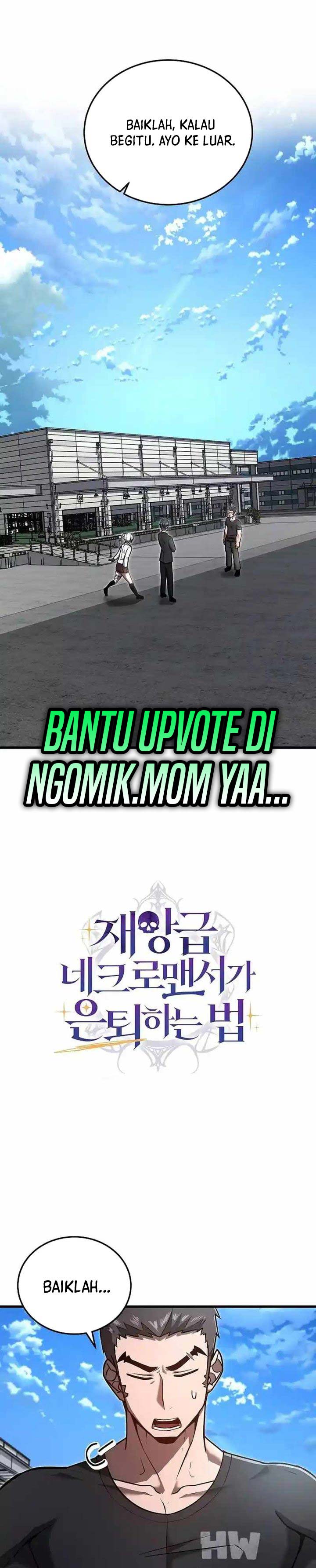 How a Catastrophic Necromancer Retires Chapter 16 Bahasa Indonesia