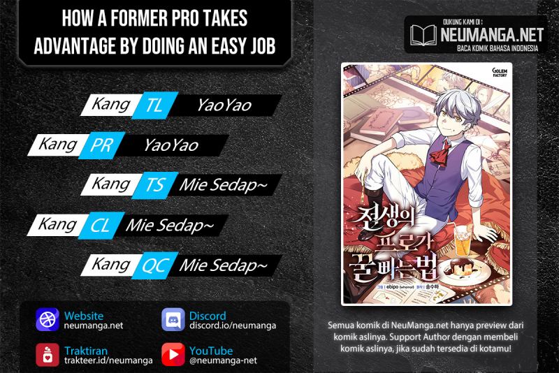 How a Former Pro Takes Advantage by Doing an Easy Job (How the Pro in His Past Life Sucks the Sweet) chapter 1