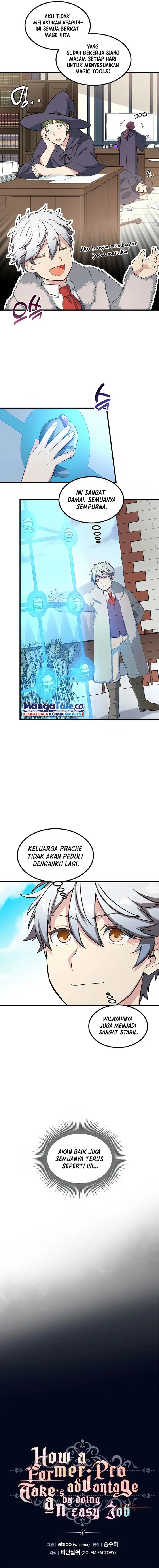 How a Former Pro Takes Advantage by Doing an Easy Job (How the Pro in His Past Life Sucks the Sweet) Chapter 44 Bahasa Indonesia