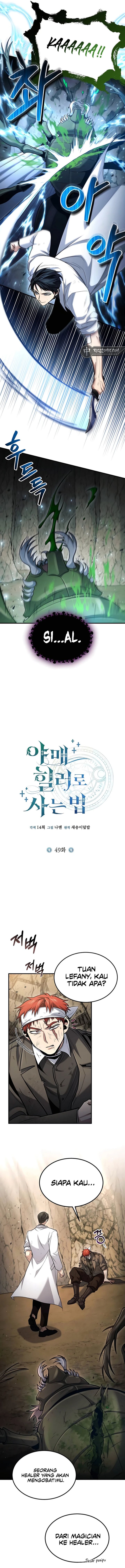 How to Live as an Illegal Healer Chapter 49 Bahasa Indonesia