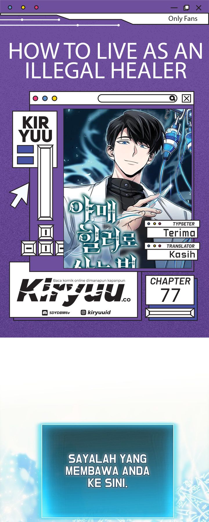 How to Live as an Illegal Healer chapter 77