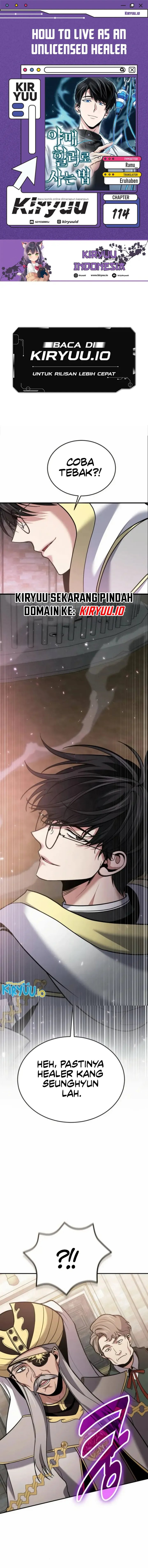 How to Live as an Illegal Healer Chapter 114 Bahasa Indonesia