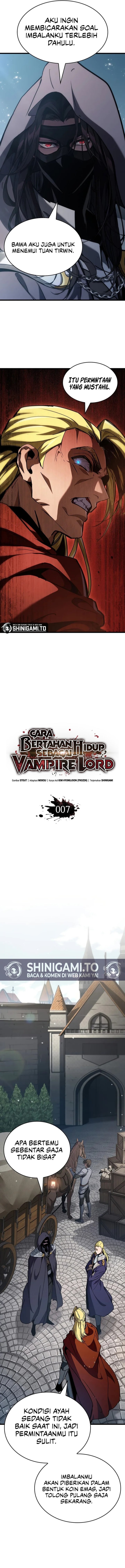 How to Live as the Vampire Lord (Crimson Reset) chapter 7