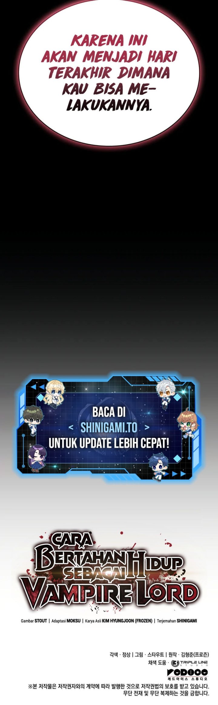 How to Live as the Vampire Lord (Crimson Reset) Chapter 12 Bahasa Indonesia