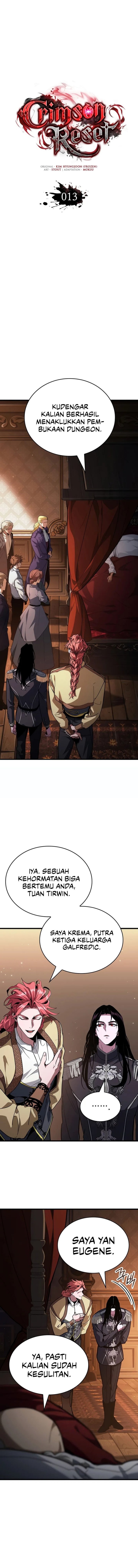 How to Live as the Vampire Lord (Crimson Reset) Chapter 13 Bahasa Indonesia
