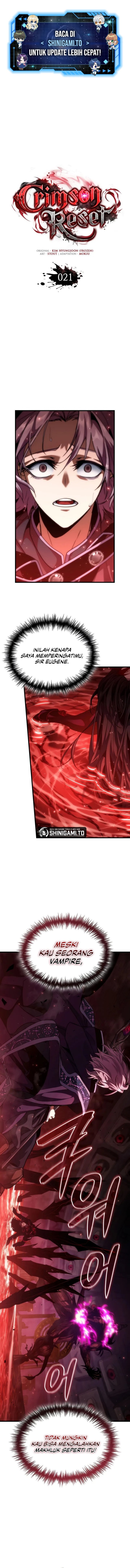 How to Live as the Vampire Lord (Crimson Reset) Chapter 21 Bahasa Indonesia