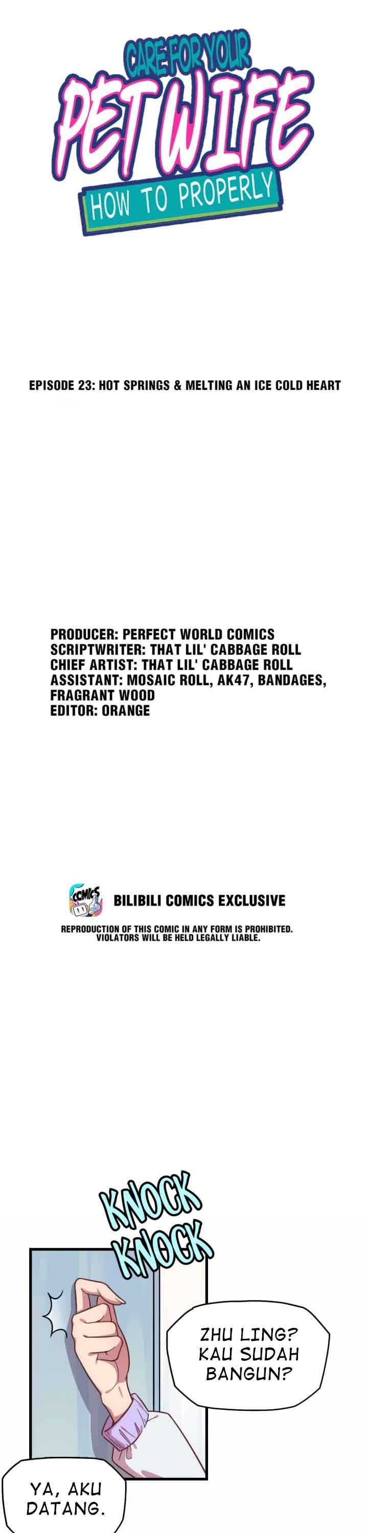 How To Properly Care For Your Pet Wife Chapter 23 Bahasa Indonesia