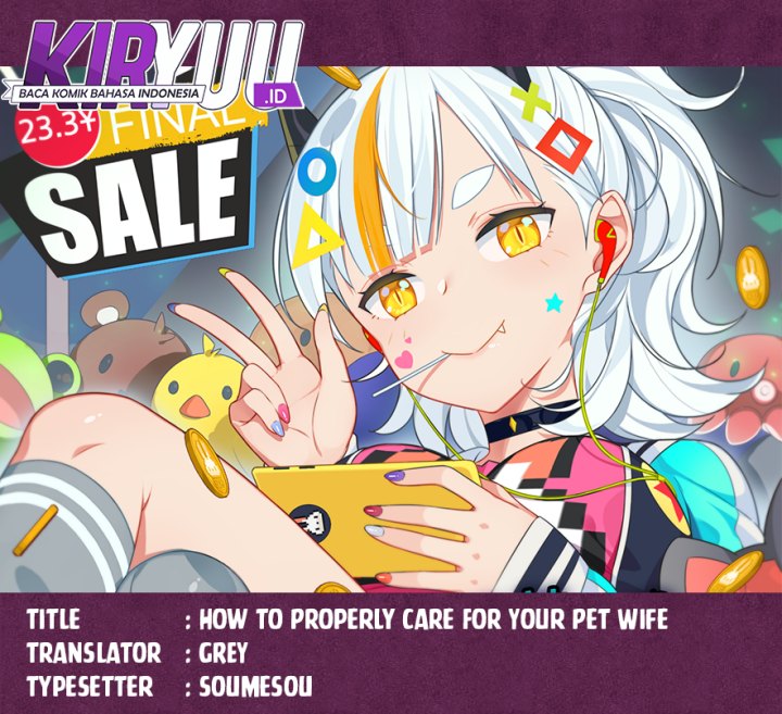 How To Properly Care For Your Pet Wife Chapter 58 Bahasa Indonesia