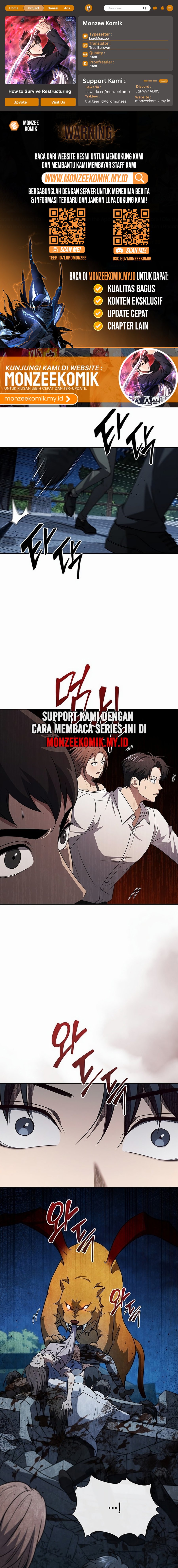 How to Survive Restructuring Chapter 32 Bahasa Indonesia