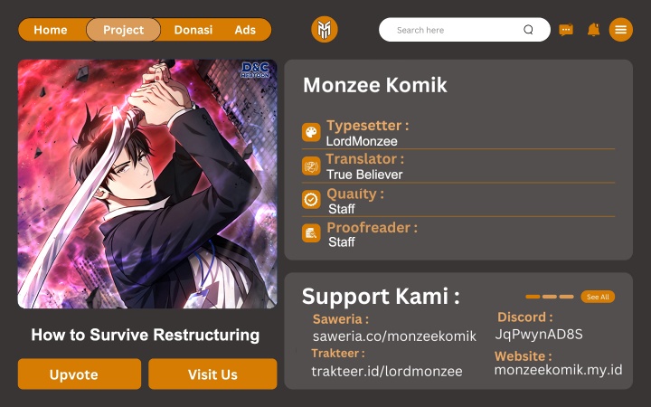 How to Survive Restructuring Chapter 34 Bahasa Indonesia