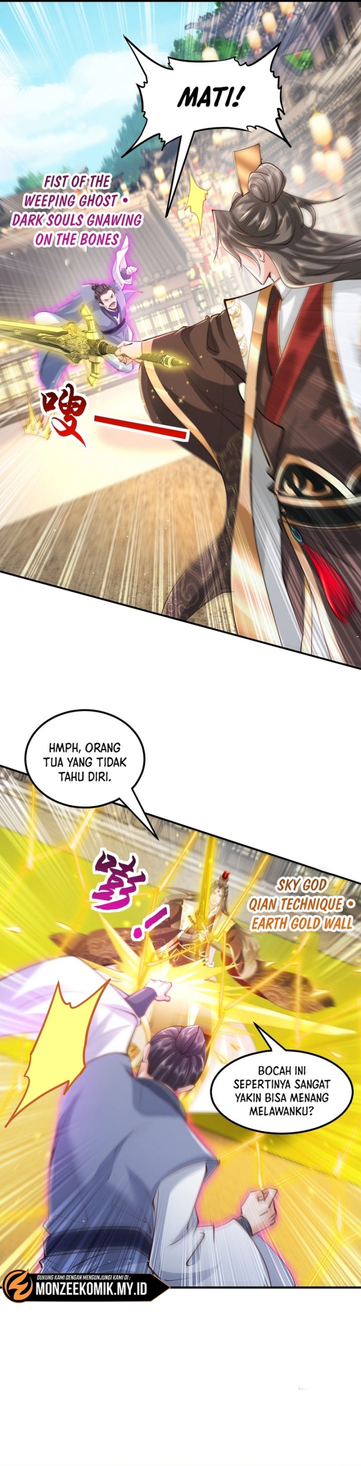 Humble System, Kneel and Beg Me to Be Invincible chapter 45