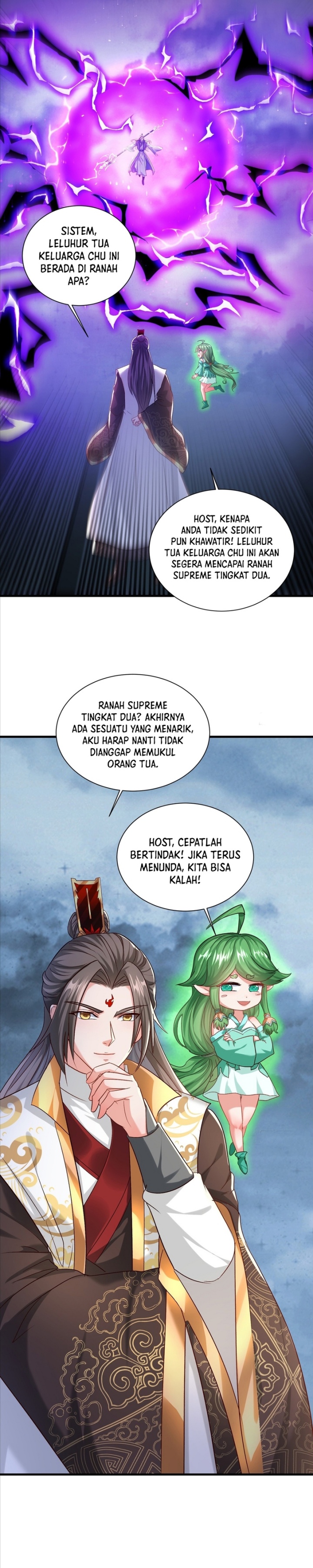 Humble System, Kneel and Beg Me to Be Invincible chapter 45