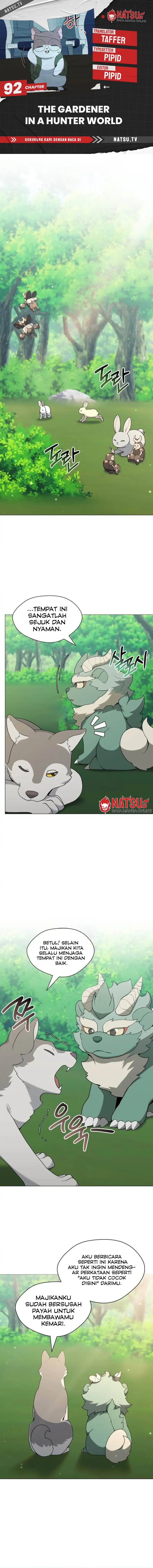 Hunter World’s Gardener Chapter 92 Bahasa Indonesia