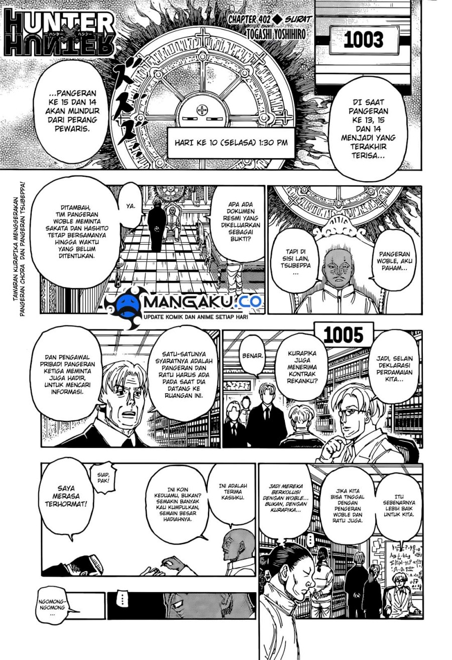 Dilarang COPAS - situs resmi www.mangacanblog.com - Komik hunter x hunter 402 - chapter 402 403 Indonesia hunter x hunter 402 - chapter 402 Terbaru 1|Baca Manga Komik Indonesia|Mangacan