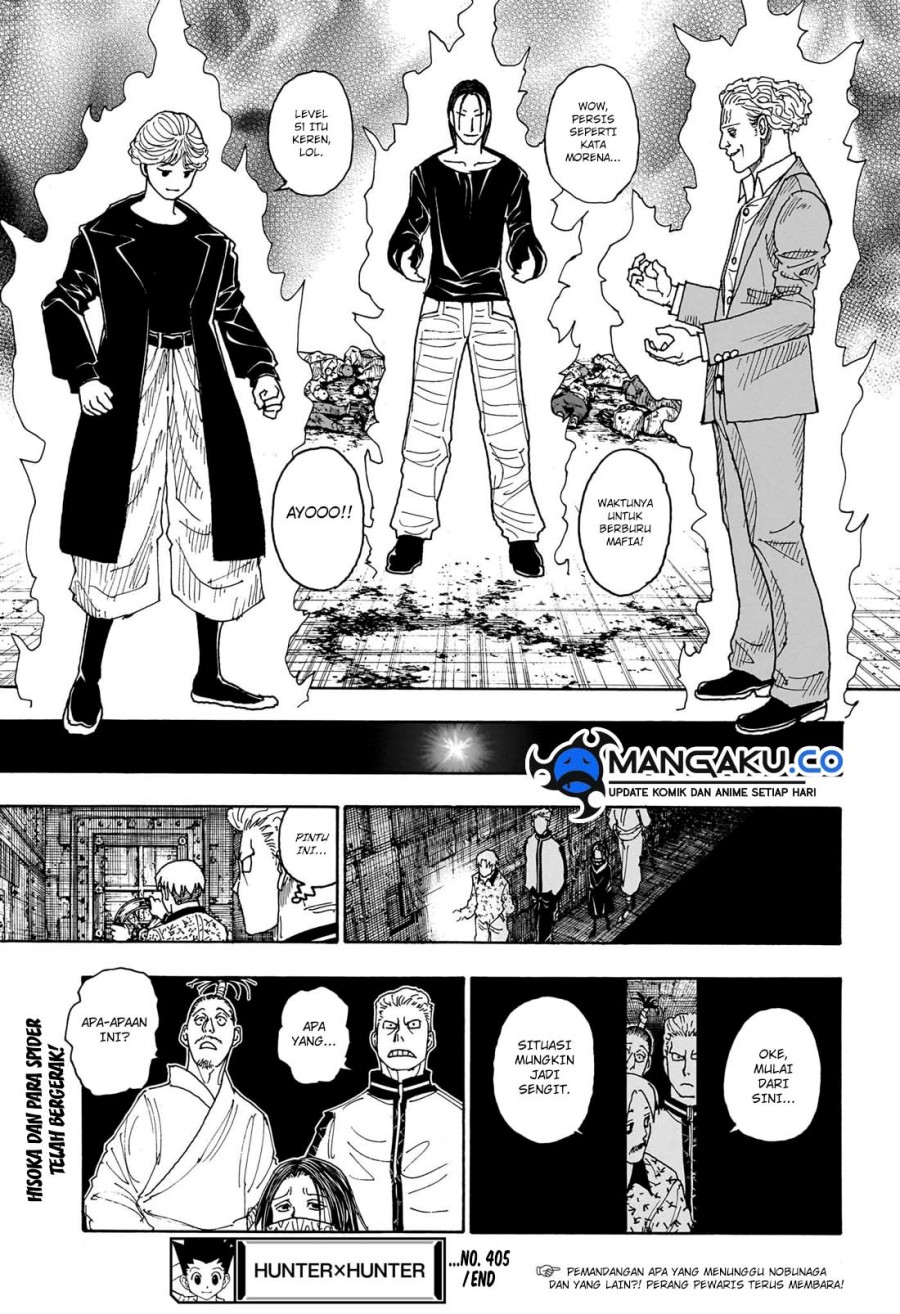 Dilarang COPAS - situs resmi www.mangacanblog.com - Komik hunter x hunter 405 - chapter 405 406 Indonesia hunter x hunter 405 - chapter 405 Terbaru 19|Baca Manga Komik Indonesia|Mangacan