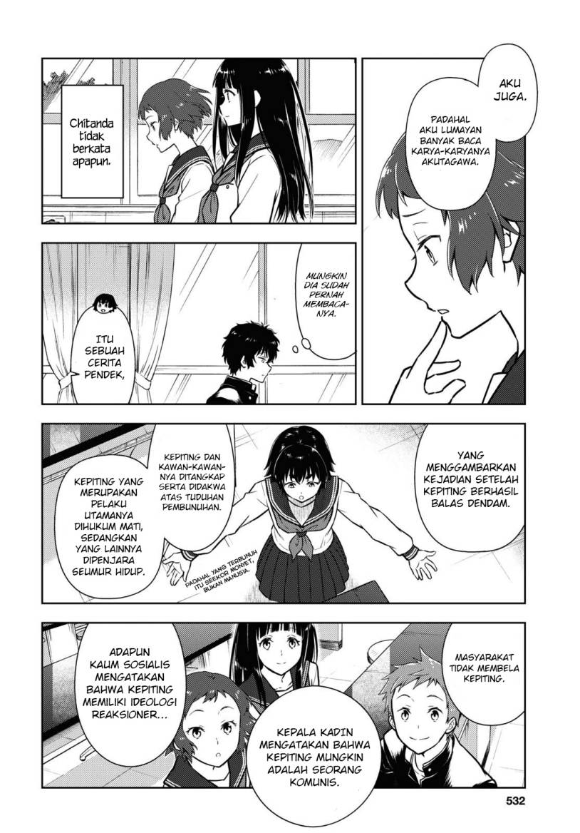 Hyouka Chapter 111 Bahasa Indonesia
