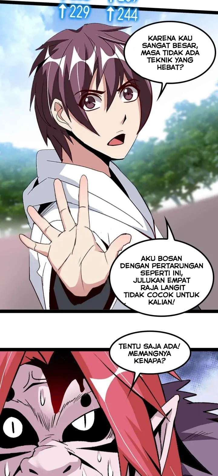 I am an Invincible Genius Chapter 133 Bahasa Indonesia