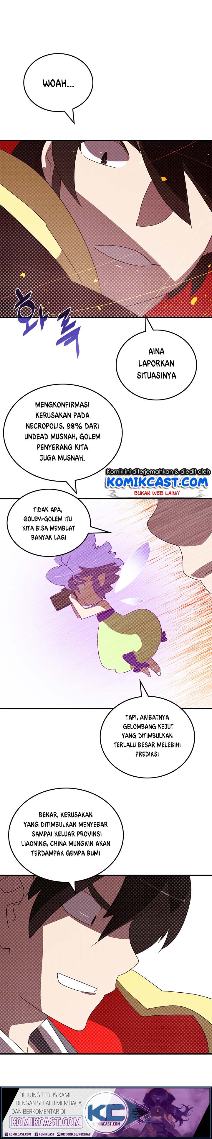 I Am the Sorcerer King Chapter 97 Bahasa Indonesia