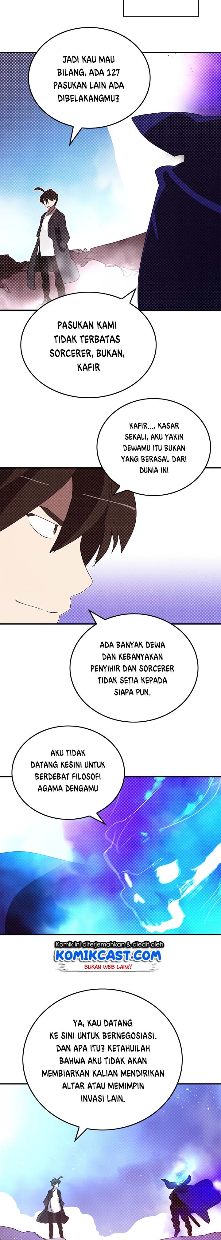 I Am the Sorcerer King Chapter 97 Bahasa Indonesia