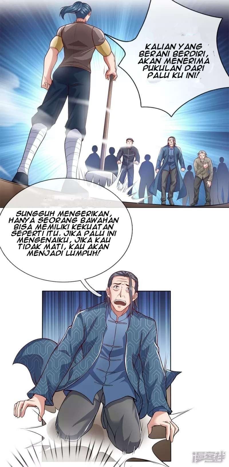 I Am the Invincible God of War Chapter 17 Bahasa Indonesia