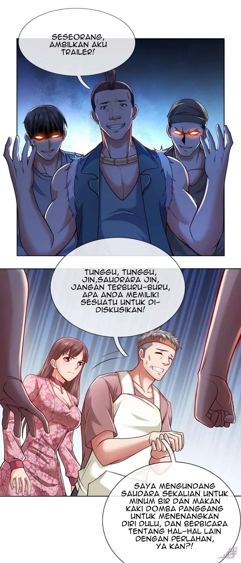 I Am the Invincible God of War Chapter 23 Bahasa Indonesia