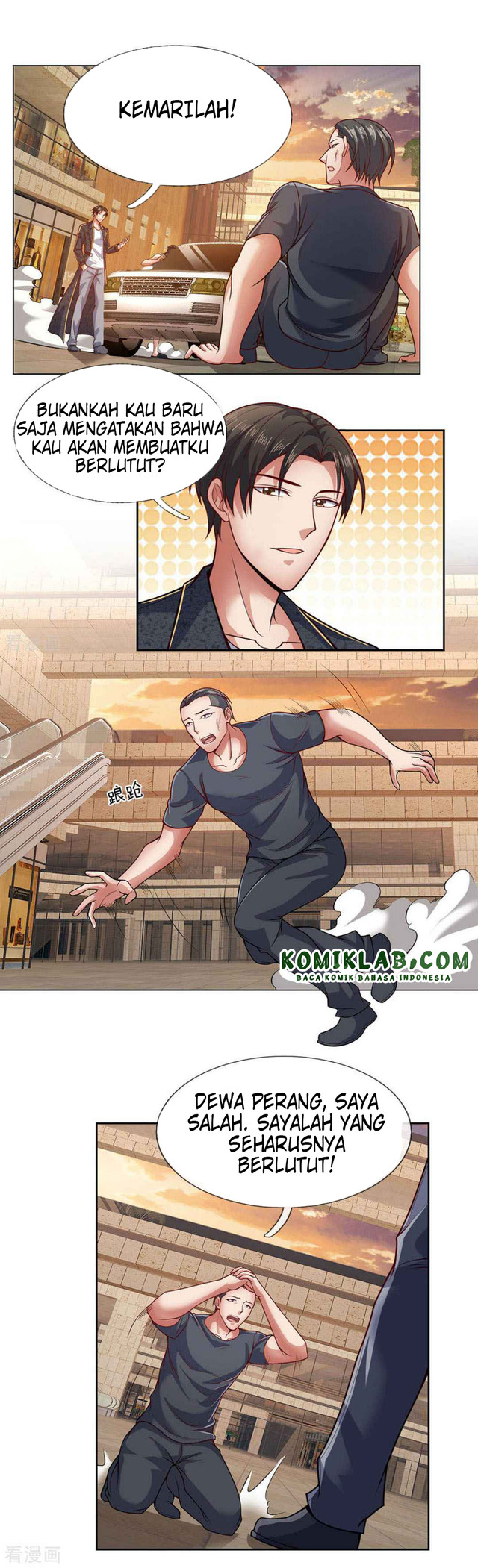 I Am the Invincible God of War Chapter 33 Bahasa Indonesia