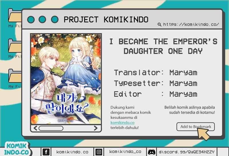 I Became The Emperor’s Daughter One Day chapter 25