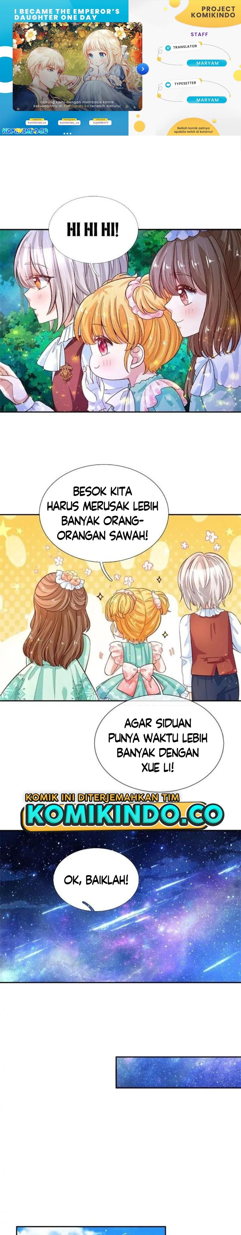 I Became The Emperor’s Daughter One Day chapter 135