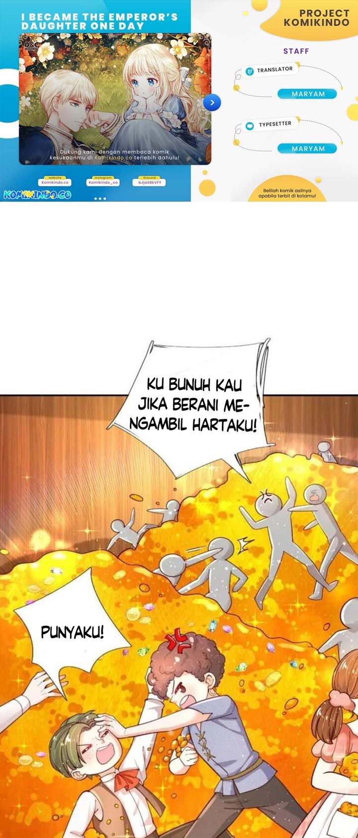 I Became The Emperor’s Daughter One Day chapter 145