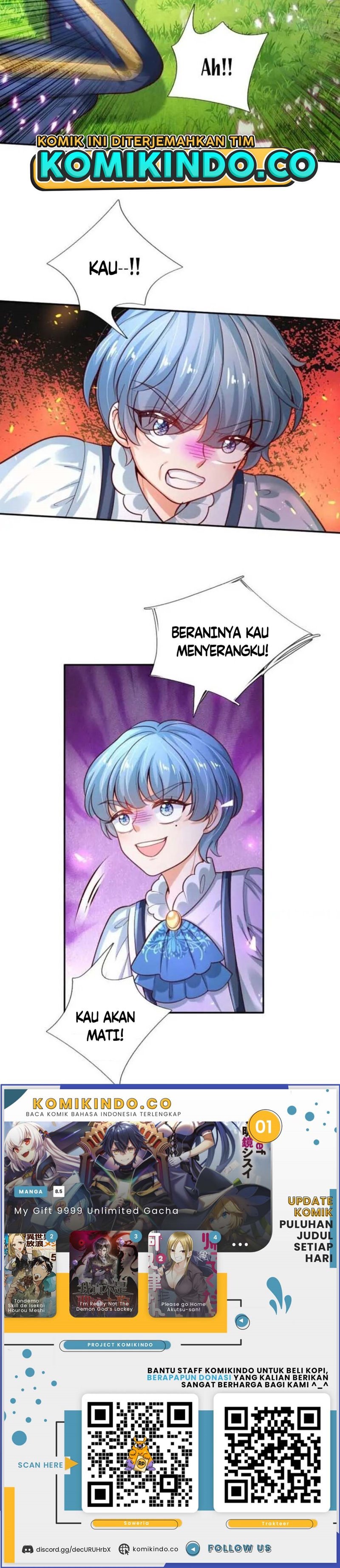 I Became The Emperor’s Daughter One Day Chapter 159 Bahasa Indonesia