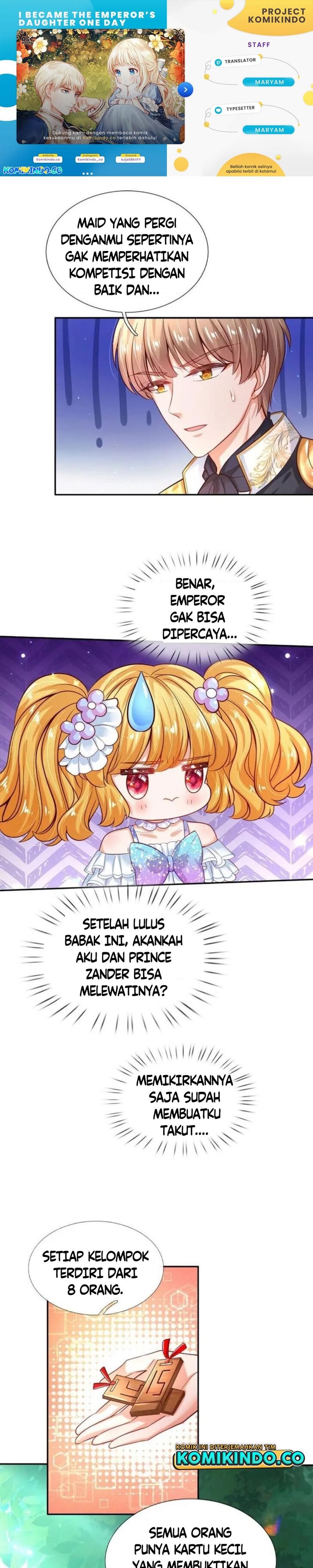 I Became The Emperor’s Daughter One Day chapter 178