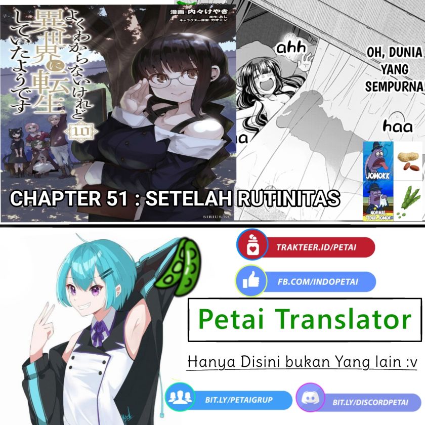 I Don’t Really Get It but It Looks Like I Was Reincarnated in Another World (Yoku Wakaranai keredo Isekai ni Tensei Shiteita You Desu) chapter 51