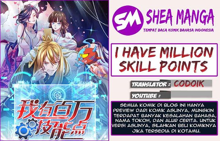 I Have Million Skill Points Chapter 25 Bahasa Indonesia
