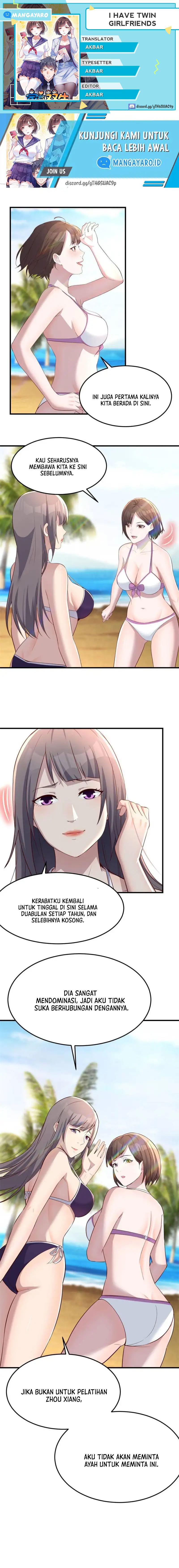 I Have Twin Girlfriends Chapter 206 Bahasa Indonesia