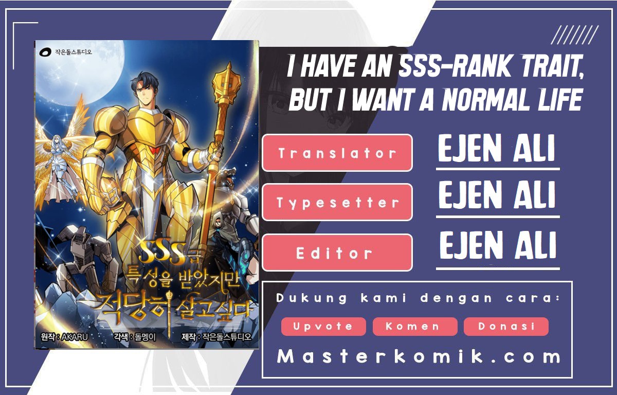I have an SSS-rank Trait, but I want a Normal Life Chapter 09 Bahasa Indonesia