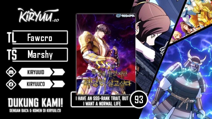 I have an SSS-rank Trait, but I want a Normal Life chapter 93
