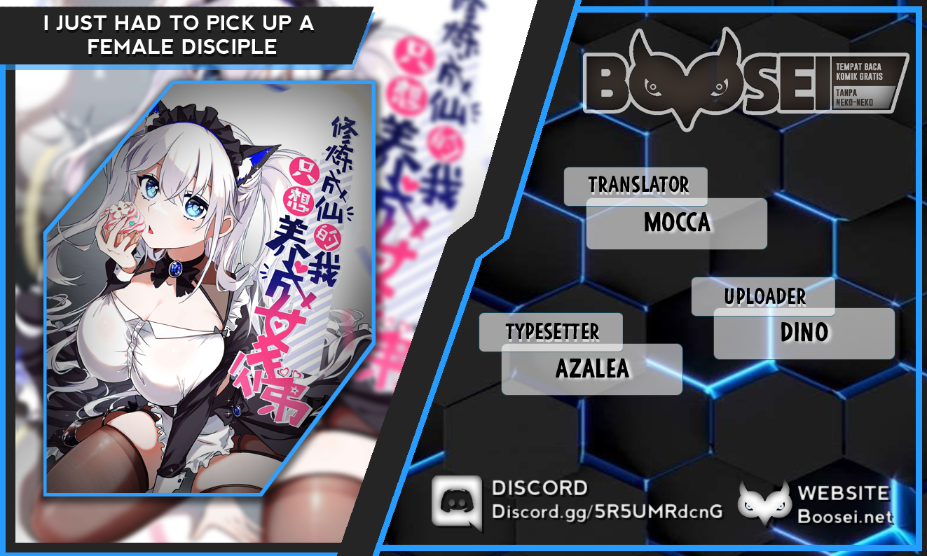 I Just Had to Pick up a Female Disciple chapter 13