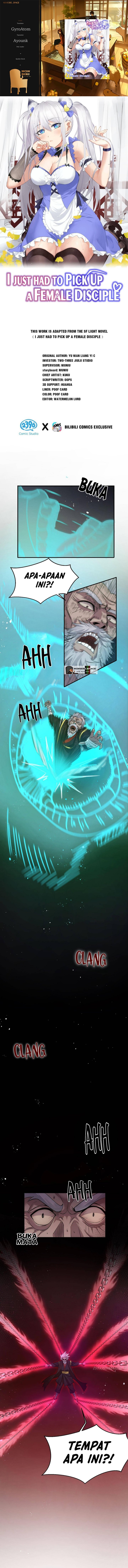 I Just Had to Pick up a Female Disciple Chapter 29 Bahasa Indonesia